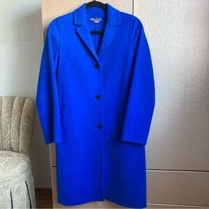 VINCE | Women’s Cobalt Blue Classic Wool Coat Size XS - New!